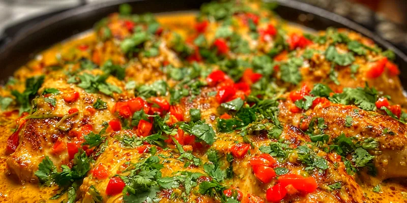 Savory Thai Peanut Chicken Delight