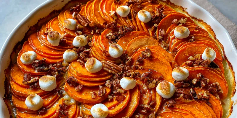 Delightful Scalloped Sweet Potatoes