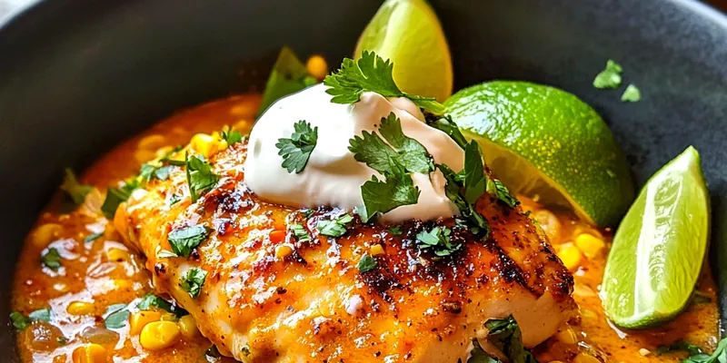 Creamy Street Corn Chicken Delight