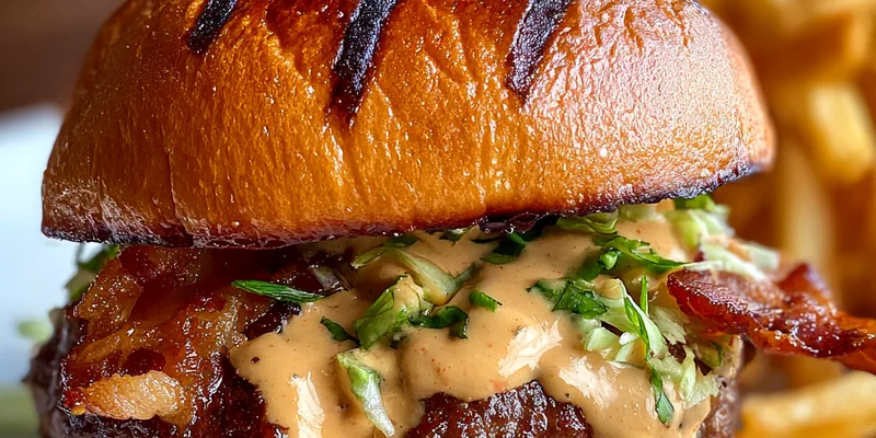 Smoky Bacon Burger Delight
