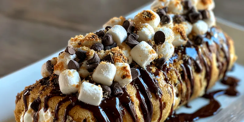 Smores Cookie Roll Delight
