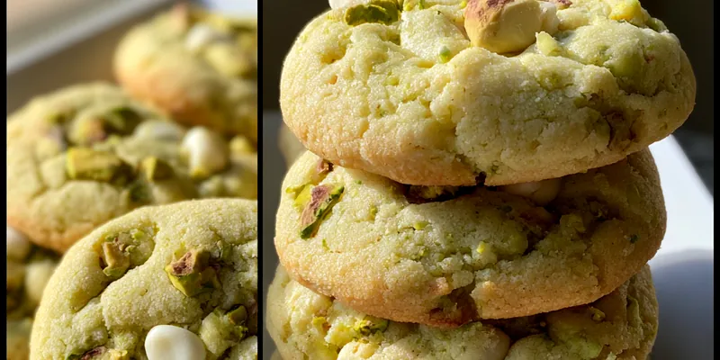 Soft Pistachio Cookies