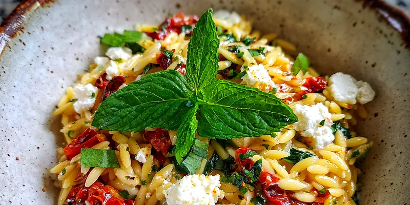 Orzo Veggie Breakfast Bowl