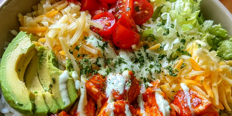 Spicy Chicken Rice Bowl