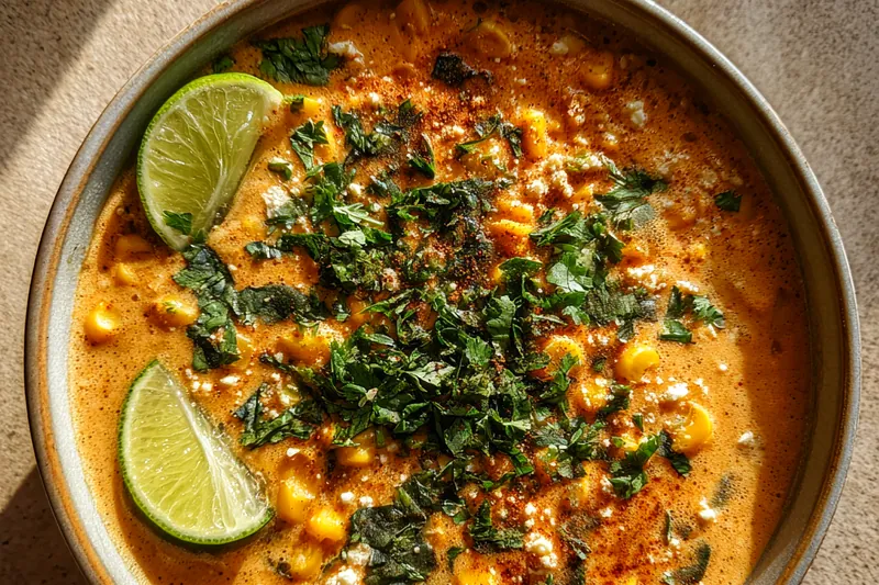 Cooking process for Spicy Corn Chicken Soup