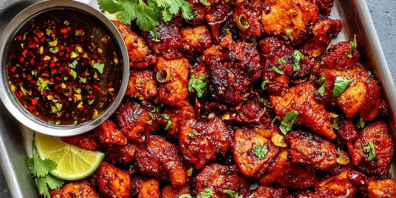 Spicy Glazed Lime Chicken