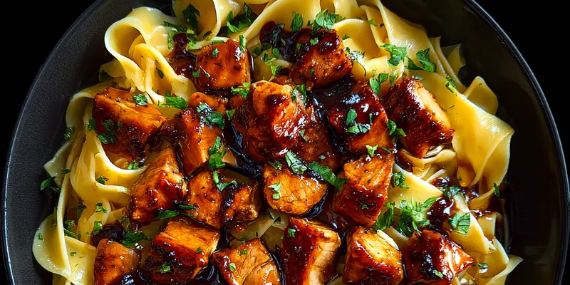 Spicy Honey Butter Chicken Pasta