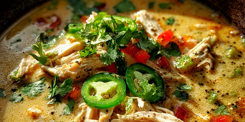 Spicy Jalapeño Chicken Soup