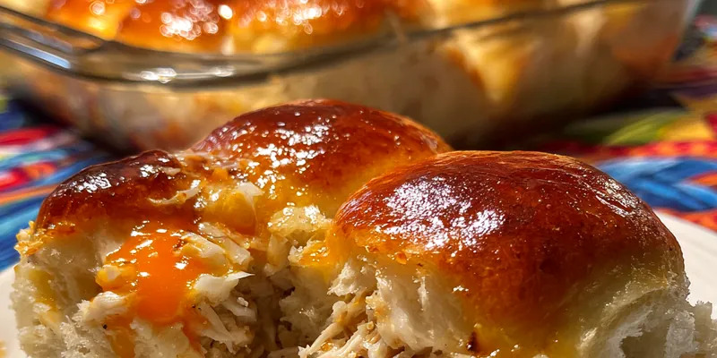 Spicy Stuffed Bread Rolls