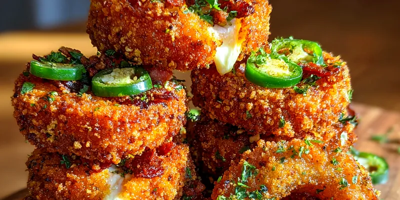 Spicy Stuffed Onion Rings