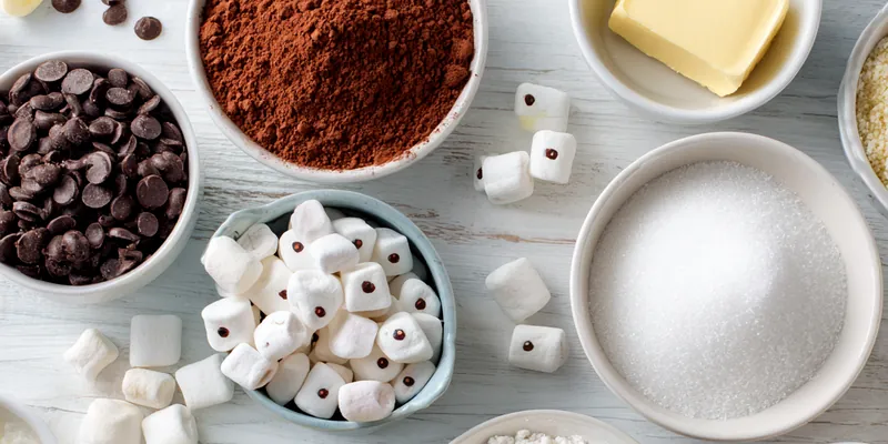 Spooky Ghost Brownies