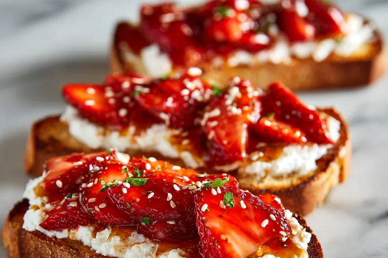 Cooking flank steak on a grill for the salad.