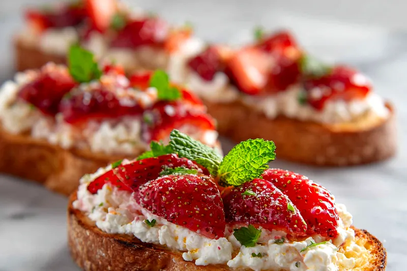Fresh ingredients for the Steak and Arugula Salad laid out.