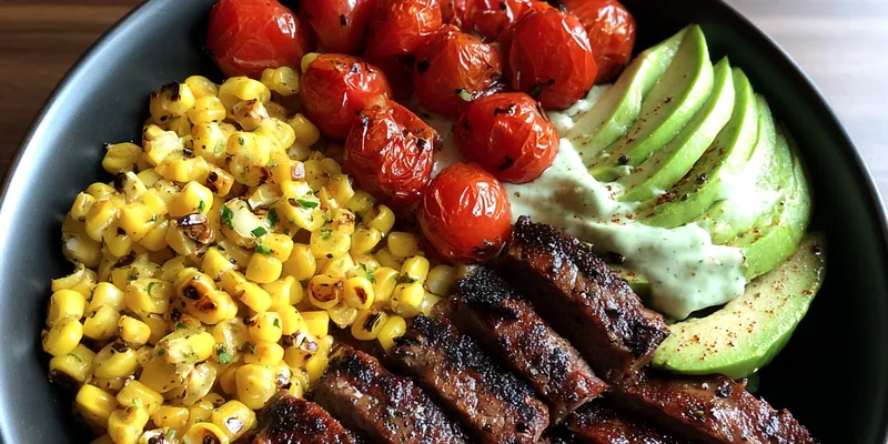 Steak and Avocado Bowl Delight