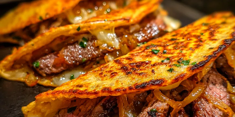 Steak Cheese Quesadillas Delight
