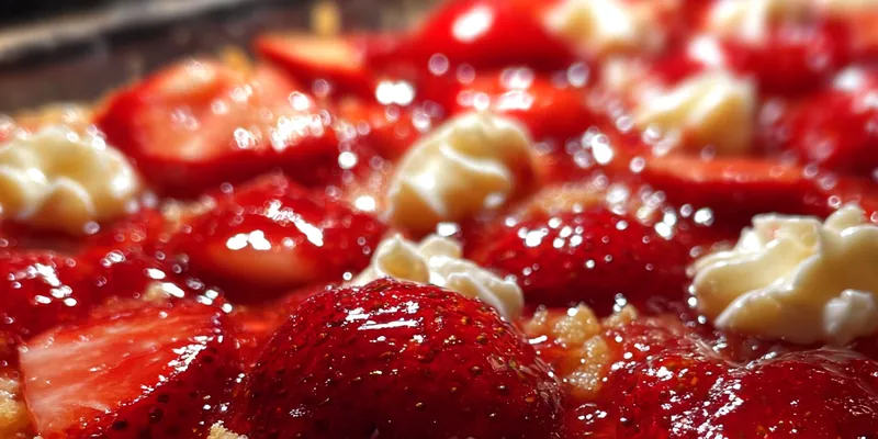 Strawberry Cheesecake Crumble Delight