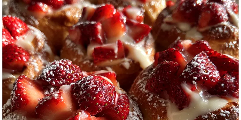 Strawberry Cream Cheese Rolls