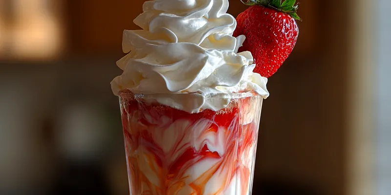 Strawberry Cream Soda Delight