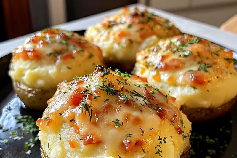 Chef mixing potato and cheese mixture in a bowl for Hearty Potato Cheese Delights.