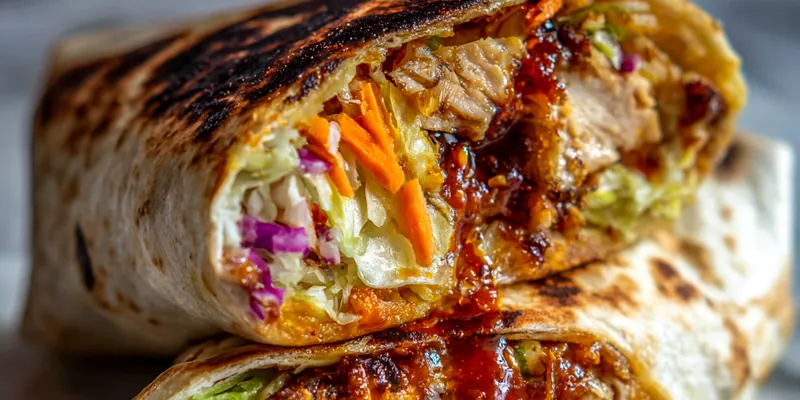 Sweet Chili Chicken Bowl with Coconut Lime Drizzle