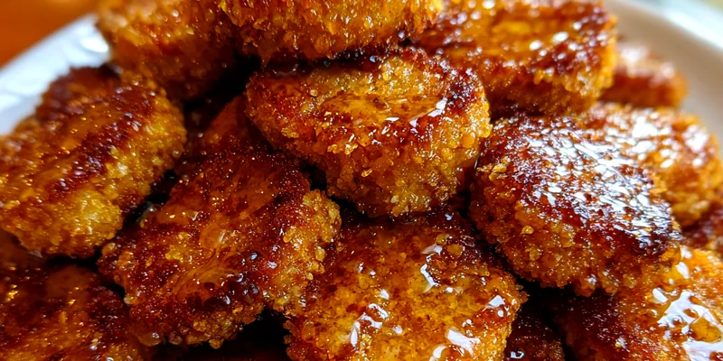 Sweet Glazed Apple Bites