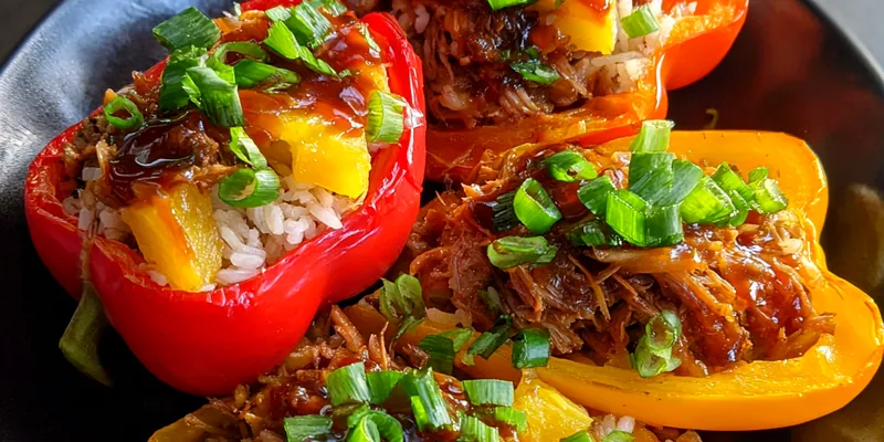 Teriyaki Pineapple Pepper Bake
