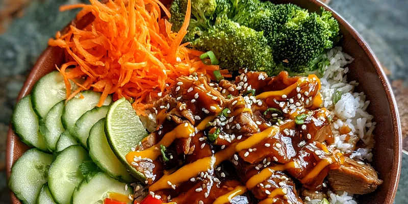Savory Teriyaki Turkey Bowl