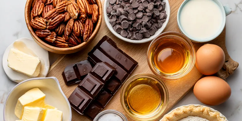 Texas Chocolate Pecan Pie