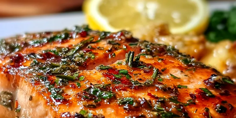 Texas Roadhouse Style Baked Salmon