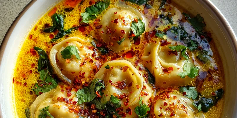 Thai Coconut Curry Dumplings