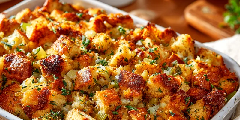 The Absolute Best Thanksgiving Stuffing