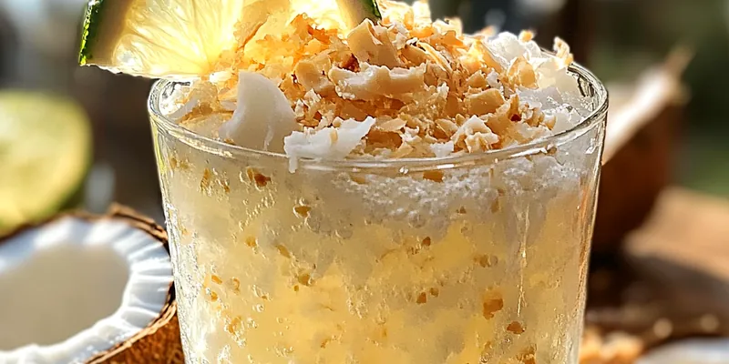 The Best Coconut Spritz
