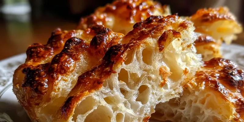 The Best Buttery Croissant Breakfast Bake with Vanilla Custard