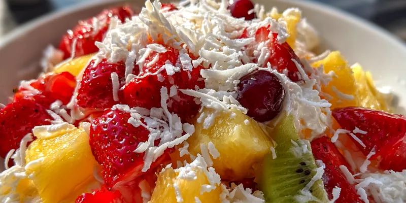 Tropical Fruit Cream Delight