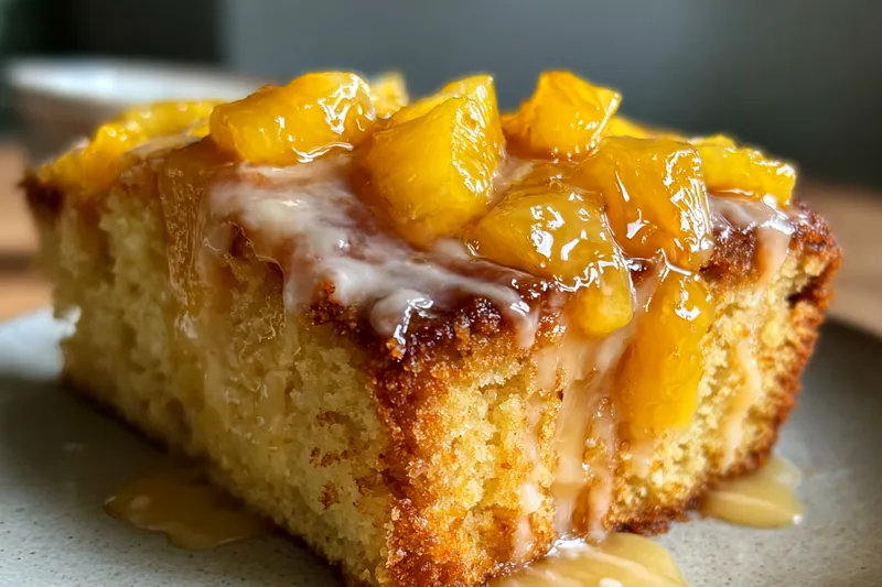 Chef carefully mixing the coconut and pineapple mixture in a saucepan.