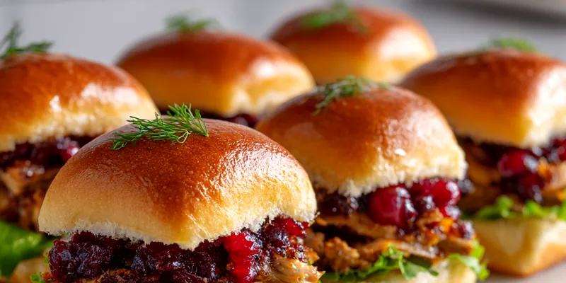 Delicious Turkey Cranberry Sliders for Any Occasion