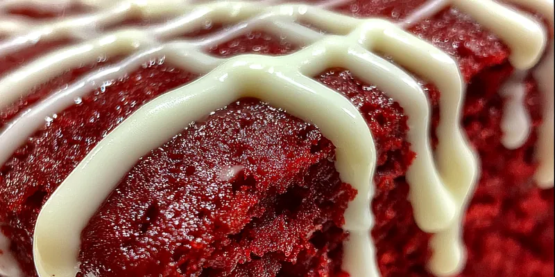 Velvety Red Baked Squares