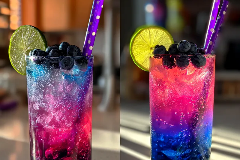 Cooking process for Vibrant Berry Cocktail