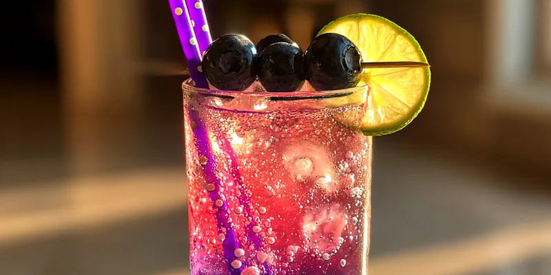 Vibrant Berry Cocktail