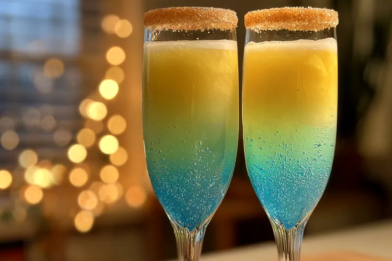 Fresh ingredients for Vibrant Holiday Cocktail