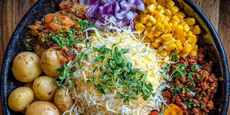 Vibrant Taco Bowl