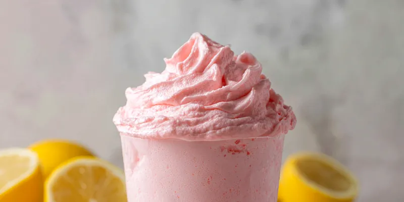Whipped Fluffy Pink Lemonade