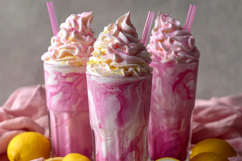 Fresh ingredients for Refreshing Pink Lemonade Delight