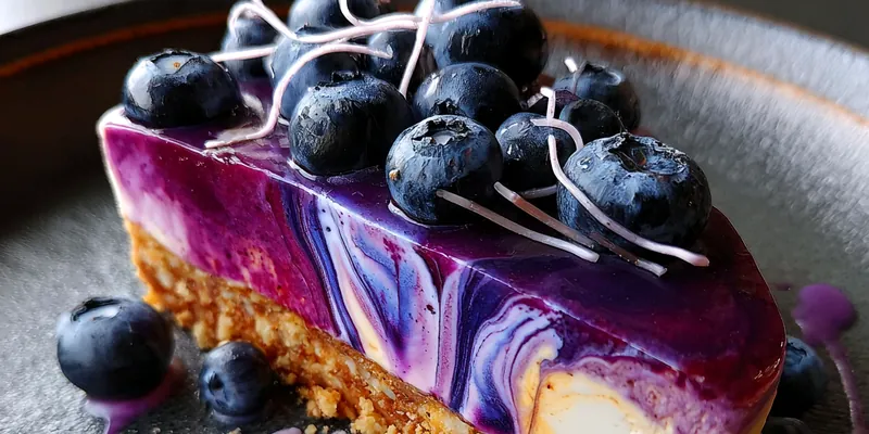 White Chocolate Blueberry Delight