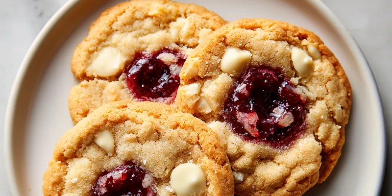 White Chocolate Cranberry Cookies