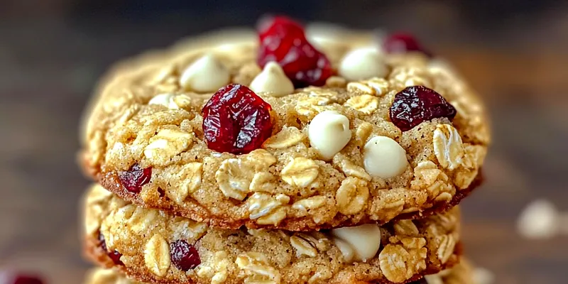 Cranberry White Chocolate Cookies